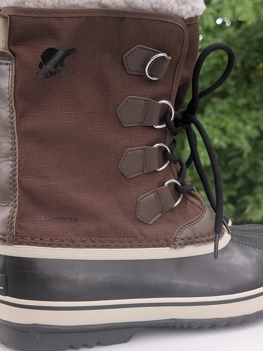 Sorel Brown and Black Men's Rain & Snow Boots